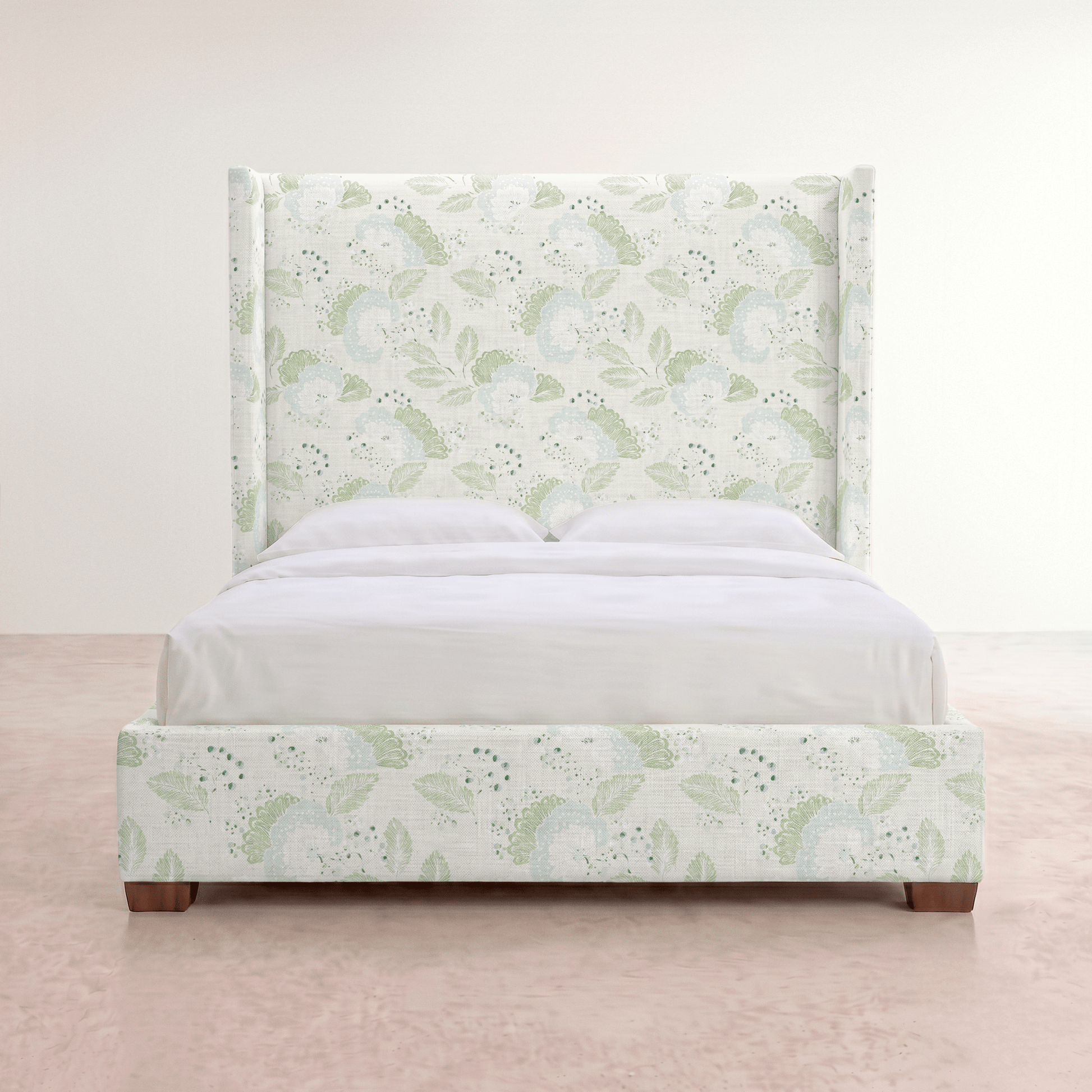 The Selene Bed in Mint to Be - Lemon Park