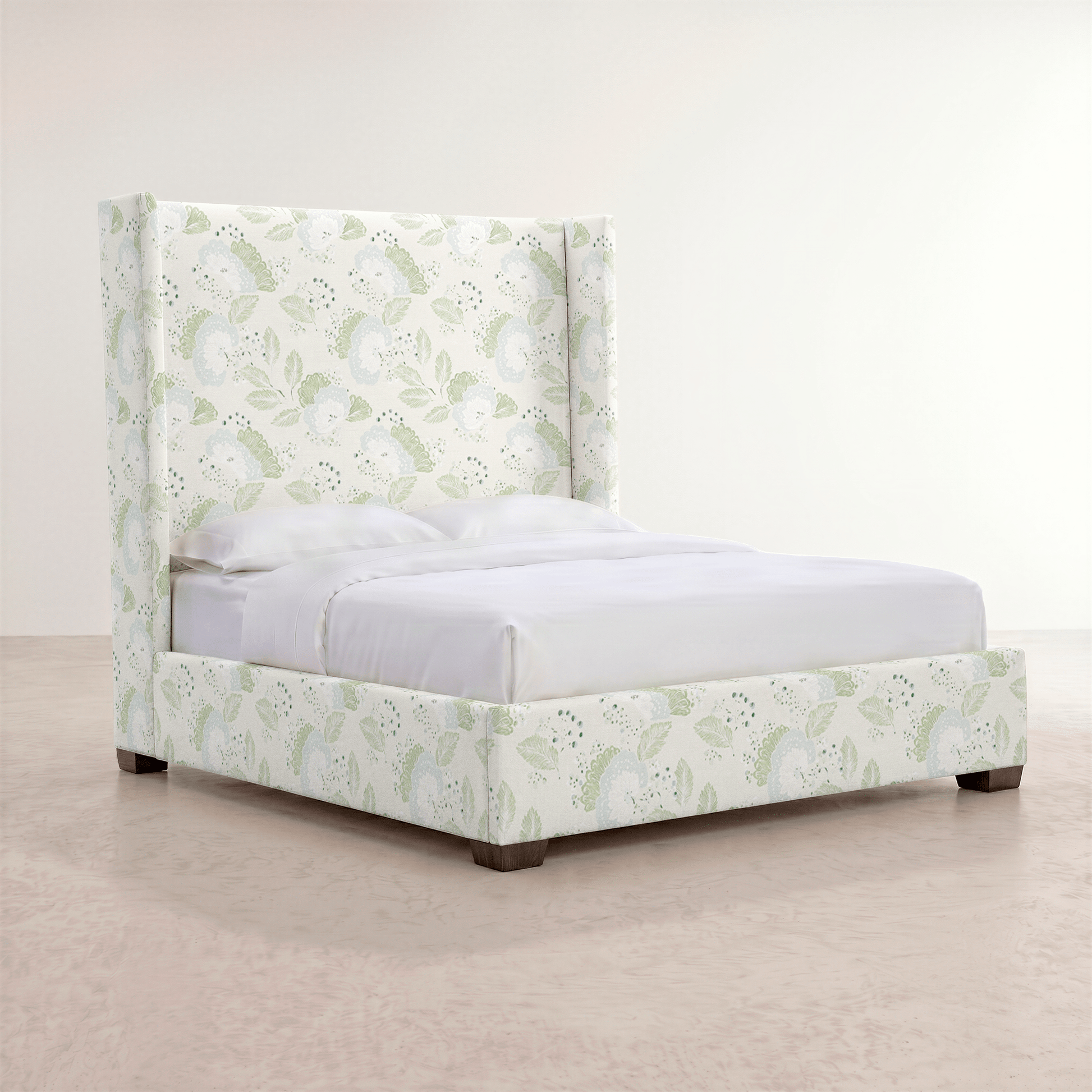 The Selene Bed in Mint to Be - Lemon Park