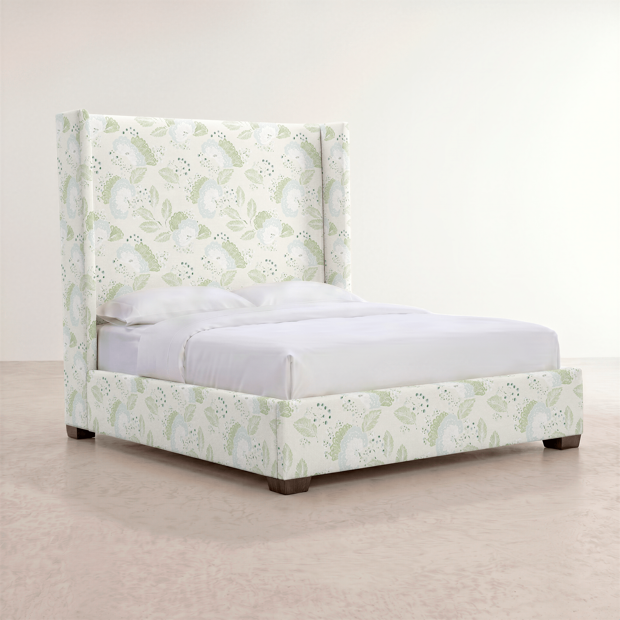 The Selene Bed in Mint to Be - Lemon Park
