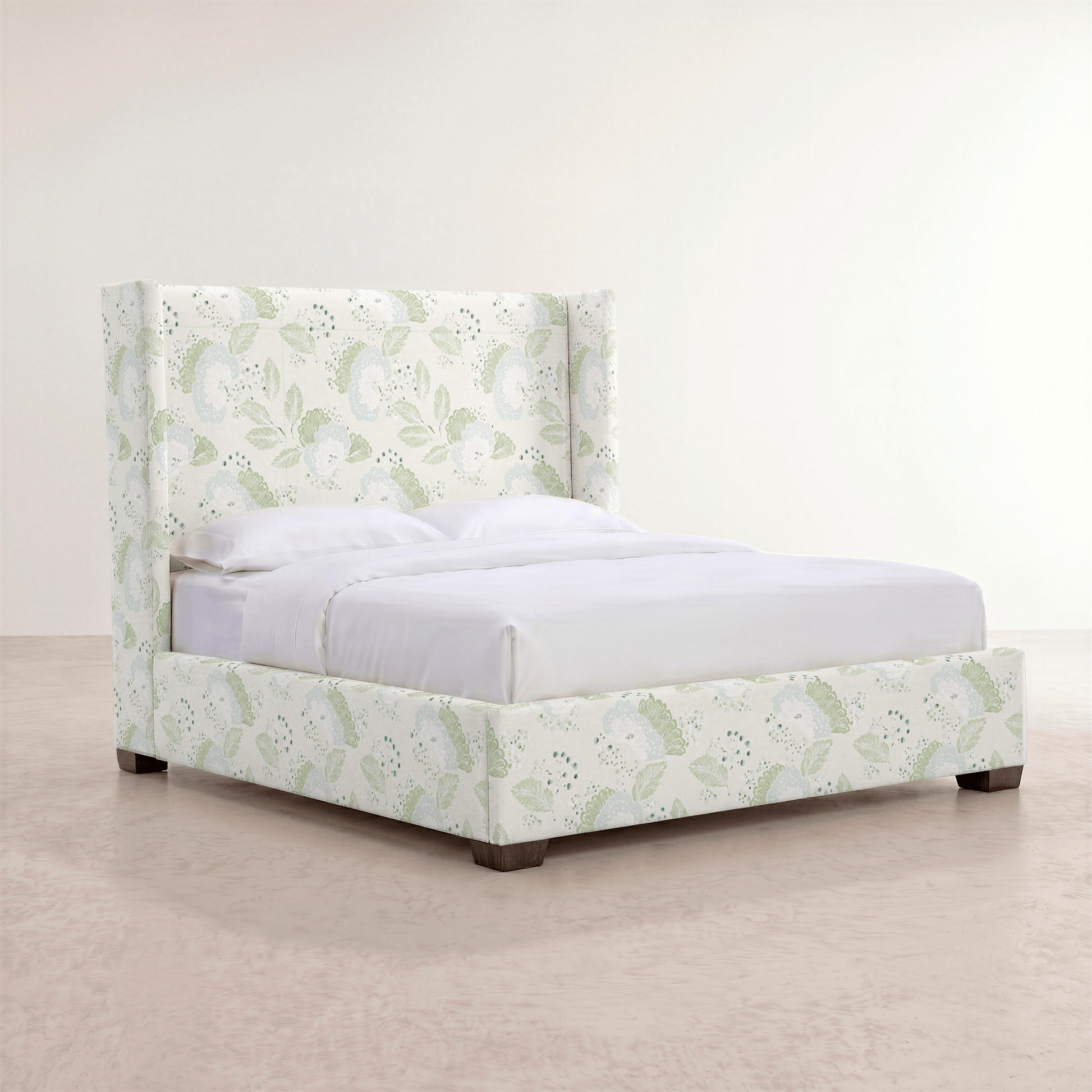 The Selene Bed in Mint to Be - Lemon Park