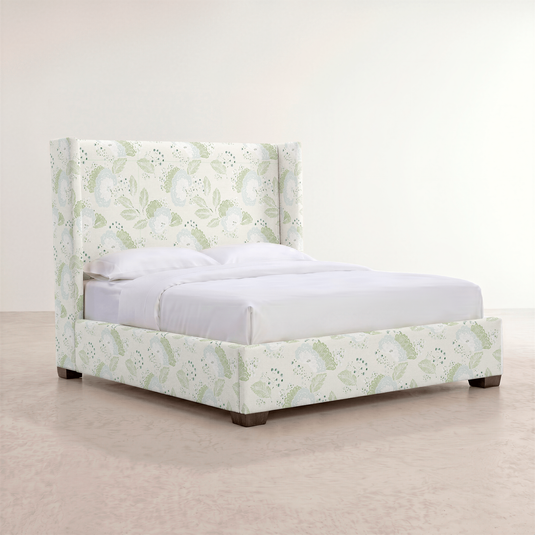 The Selene Bed in Mint to Be - Lemon Park