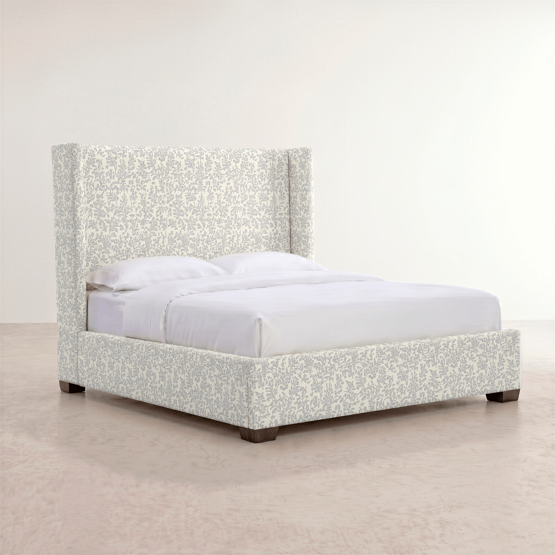 The Selene Bed in Ruby Nell - Lemon Park