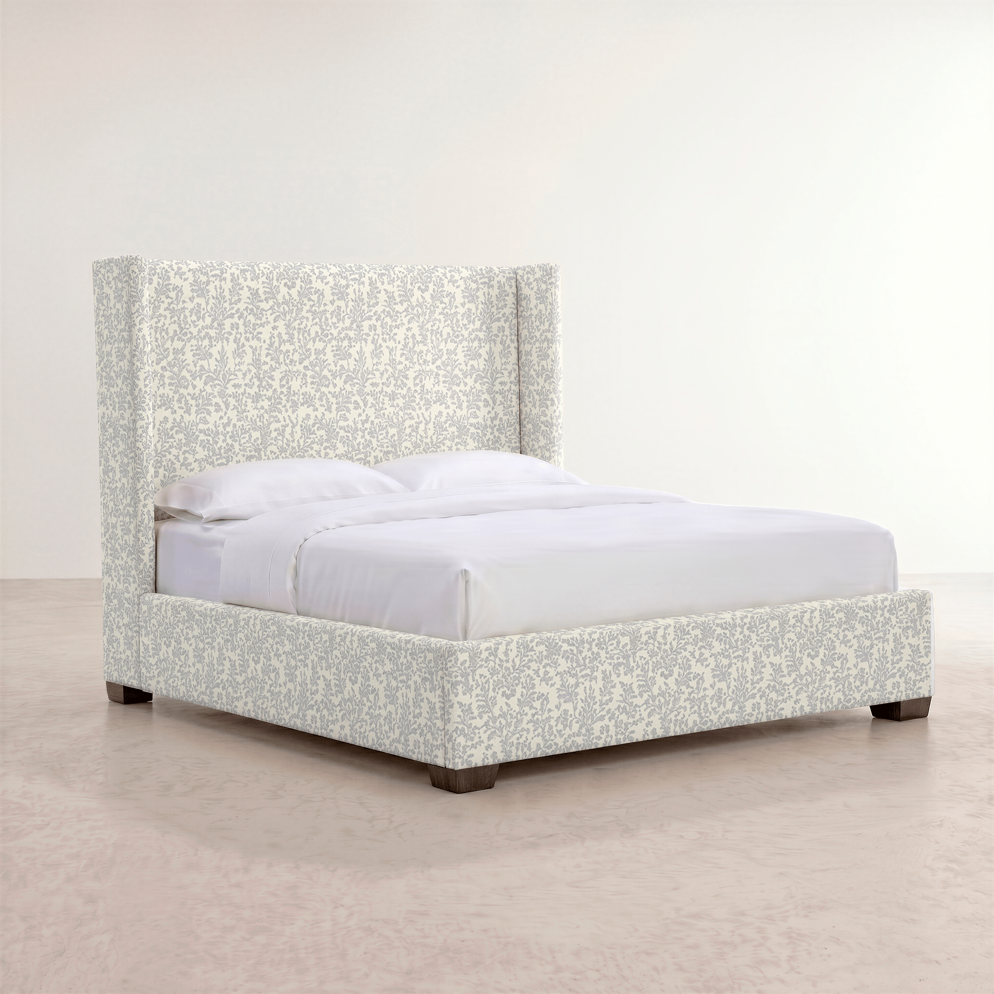 The Selene Bed in Ruby Nell - Lemon Park