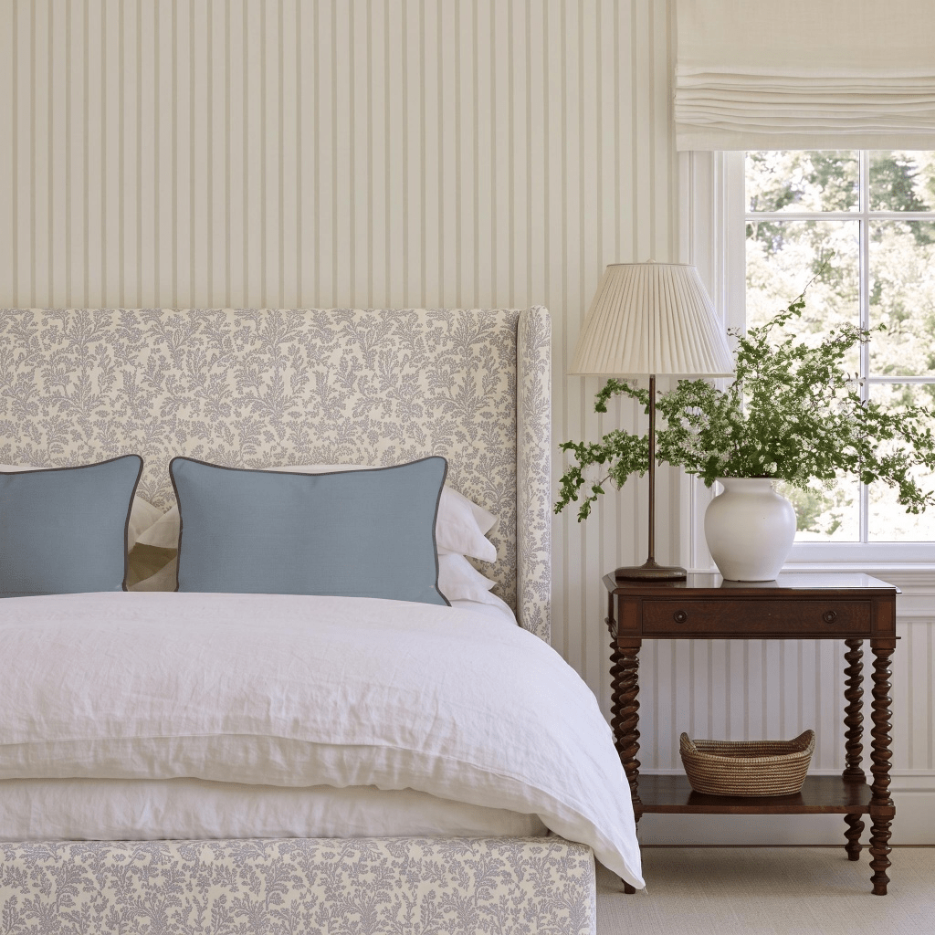 The Selene Bed in Ruby Nell - Lemon Park