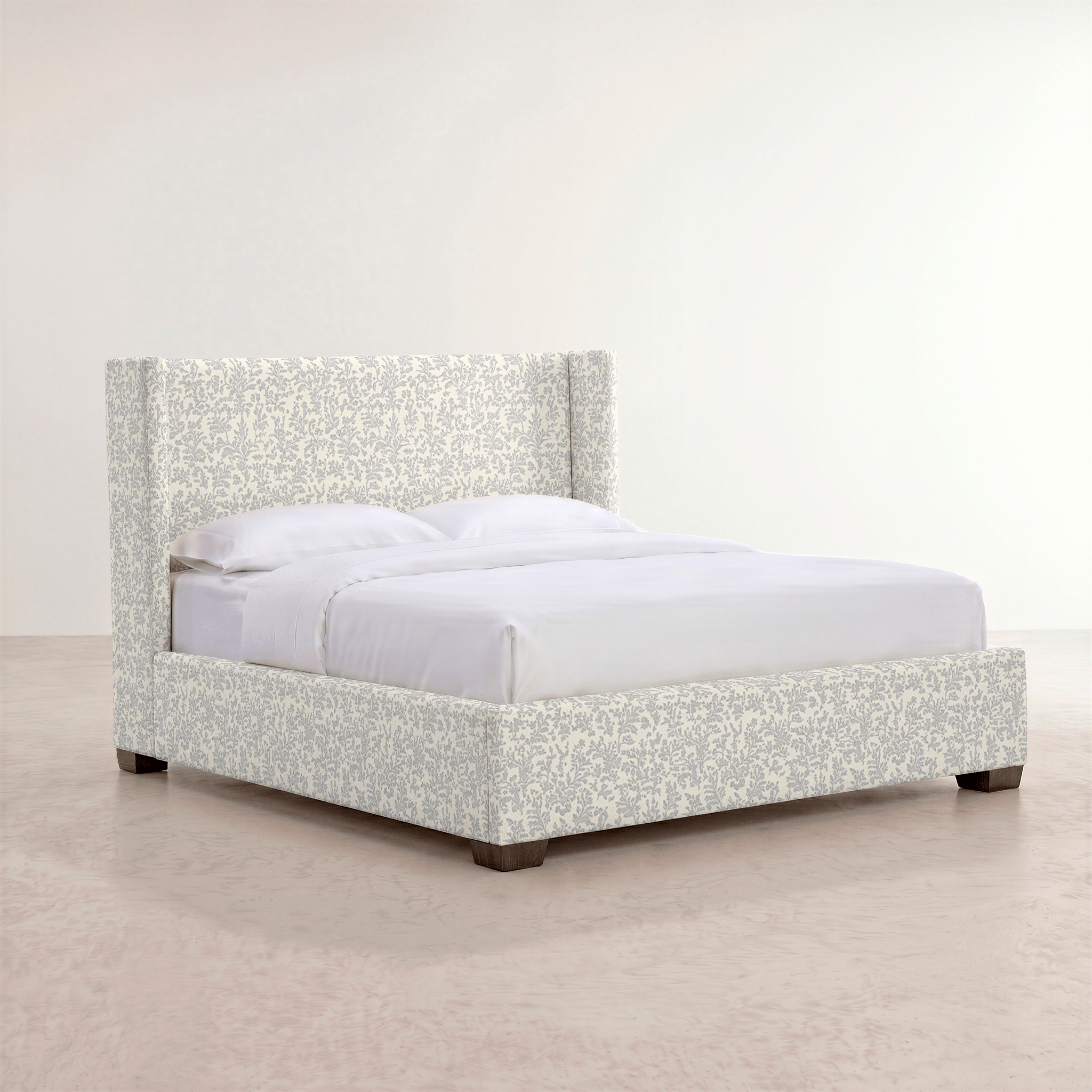 The Selene Bed in Ruby Nell - Lemon Park