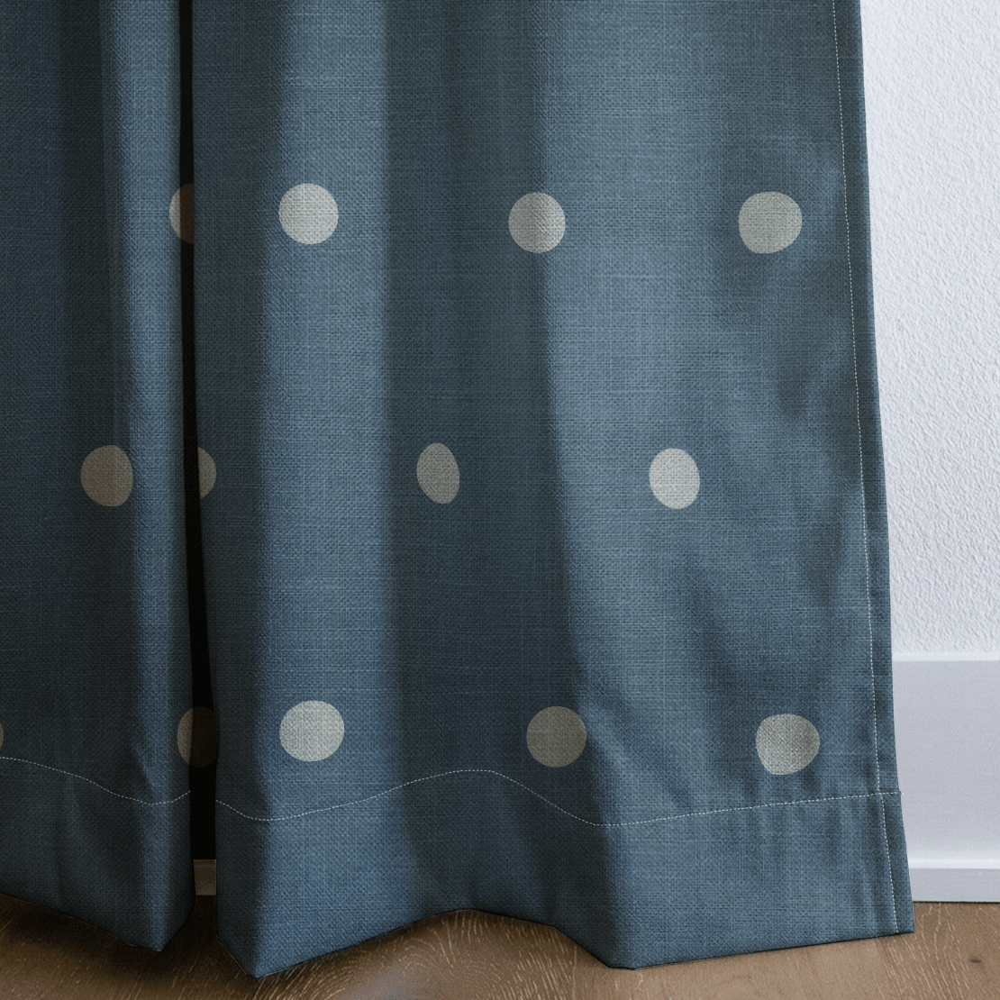 The Silk Garden Aegean Dots - Drapery - Lemon Park
