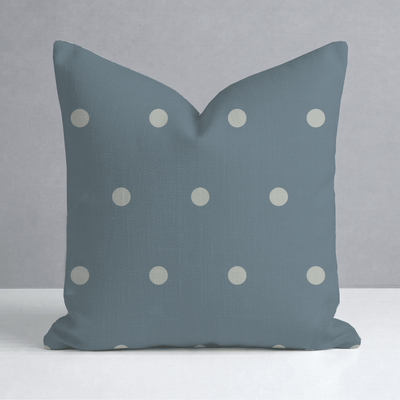 The Silk Garden Aegean Dots Throw Pillow - Lemon Park