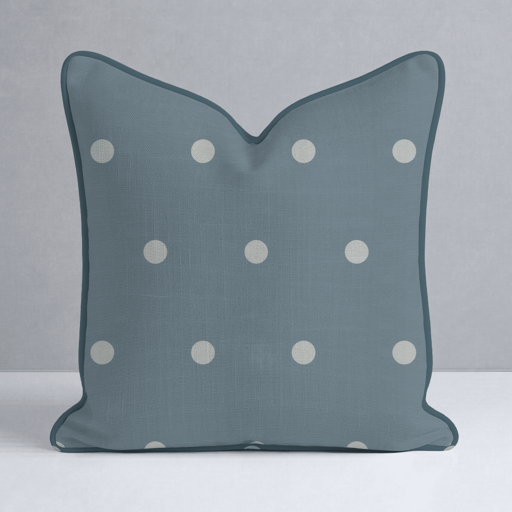 The Silk Garden Aegean Dots Throw Pillow - Lemon Park