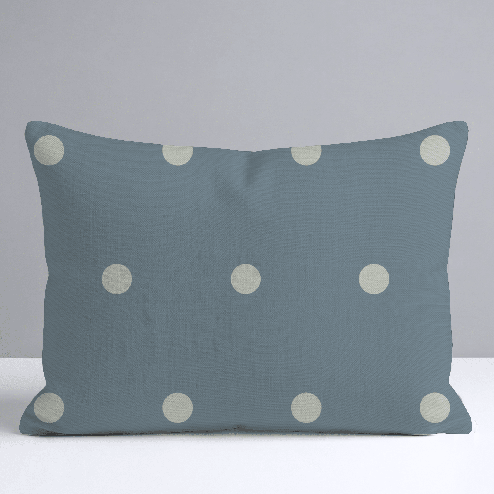 The Silk Garden Aegean Dots Throw Pillow - Lemon Park