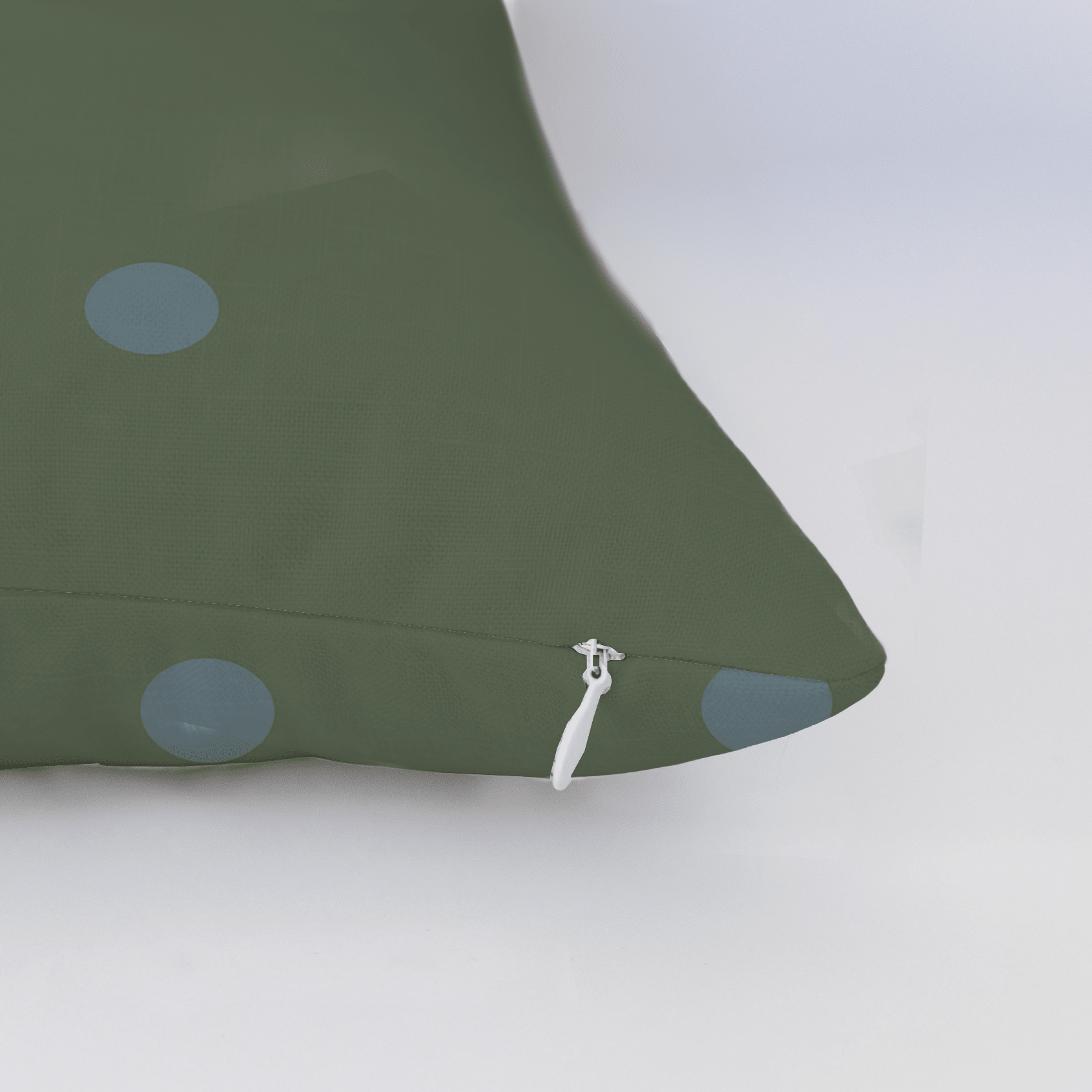 The Silk Garden Evergreen Dots Throw Pillow - Lemon Park