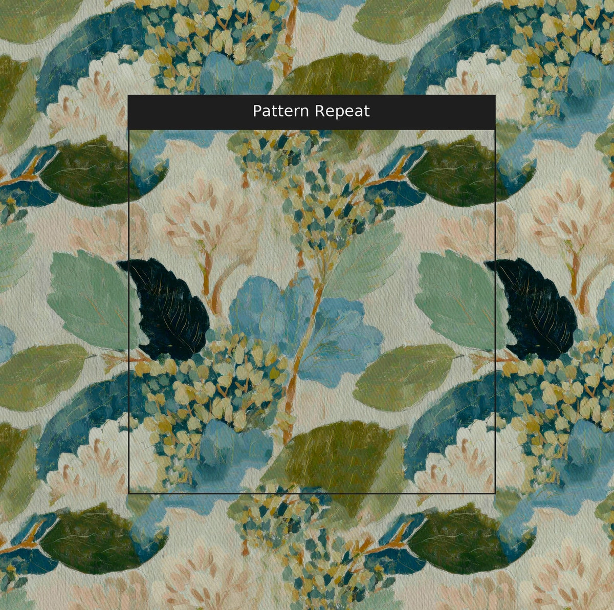 The Silk Garden Pattern - Fabric - Lemon Park