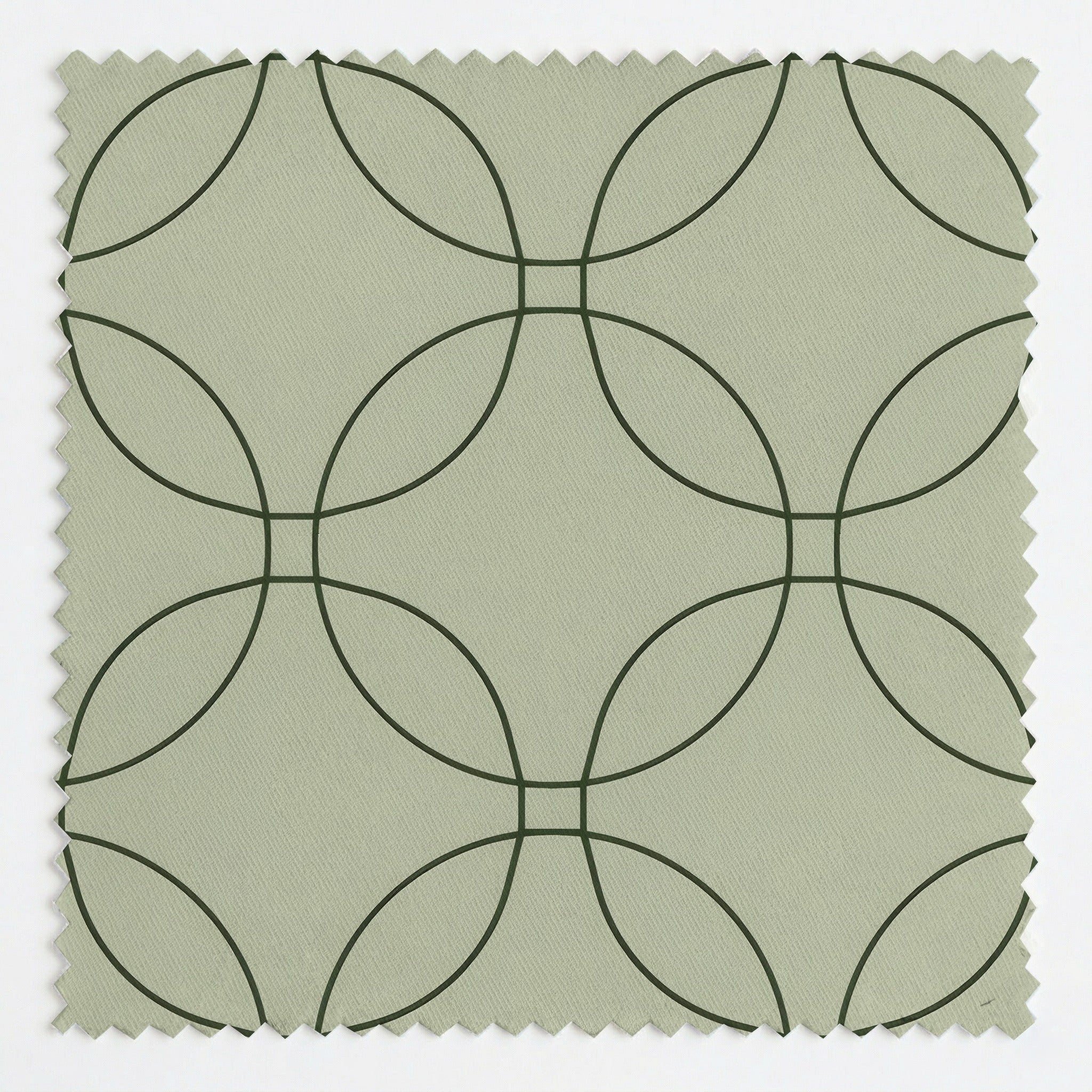 The Silk Garden Sage Diamond - Fabric - Lemon Park