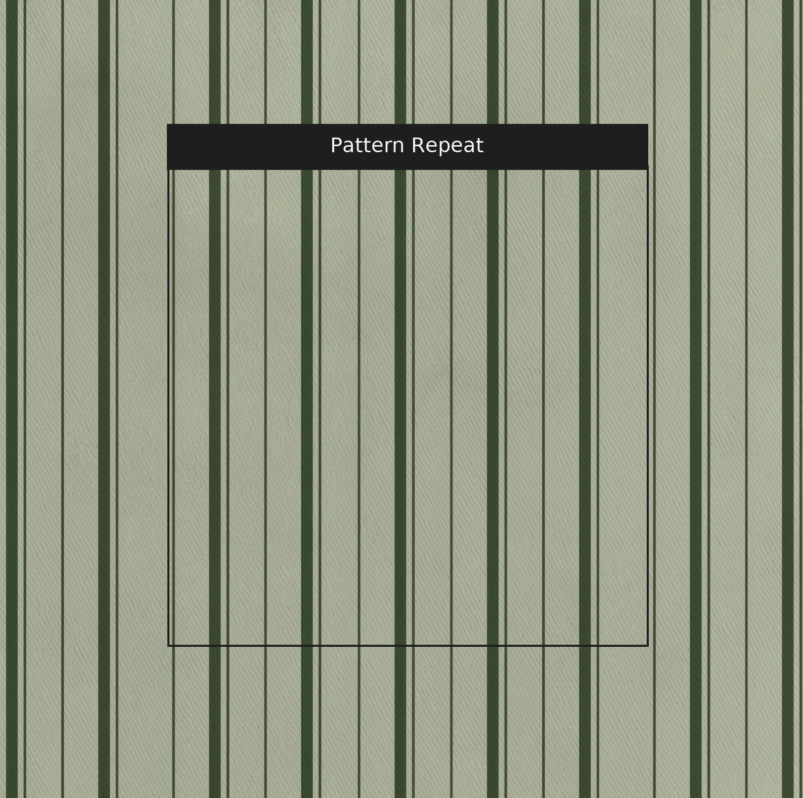 The Silk Garden Sage Stripes - Fabric - Lemon Park