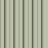 The Silk Garden Sage Stripes Wallpaper - Lemon Park