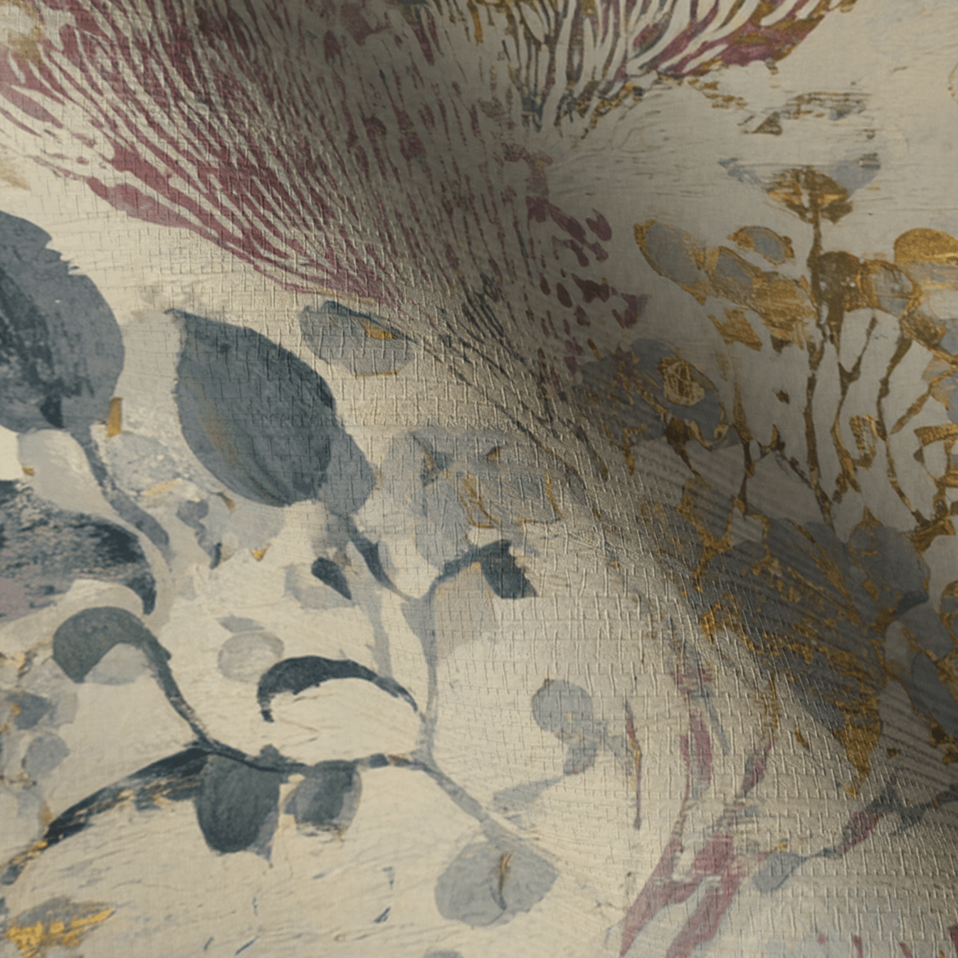The Soft Green Faux Grasscloth Wallpaper - Lemon Park