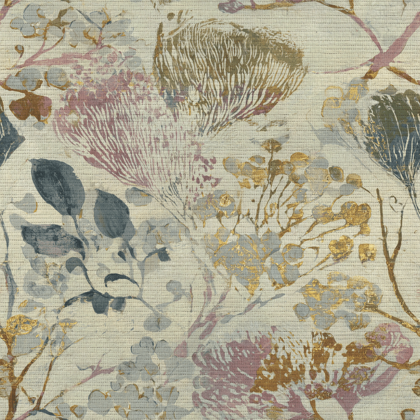 The Soft Green Faux Grasscloth Wallpaper - Lemon Park