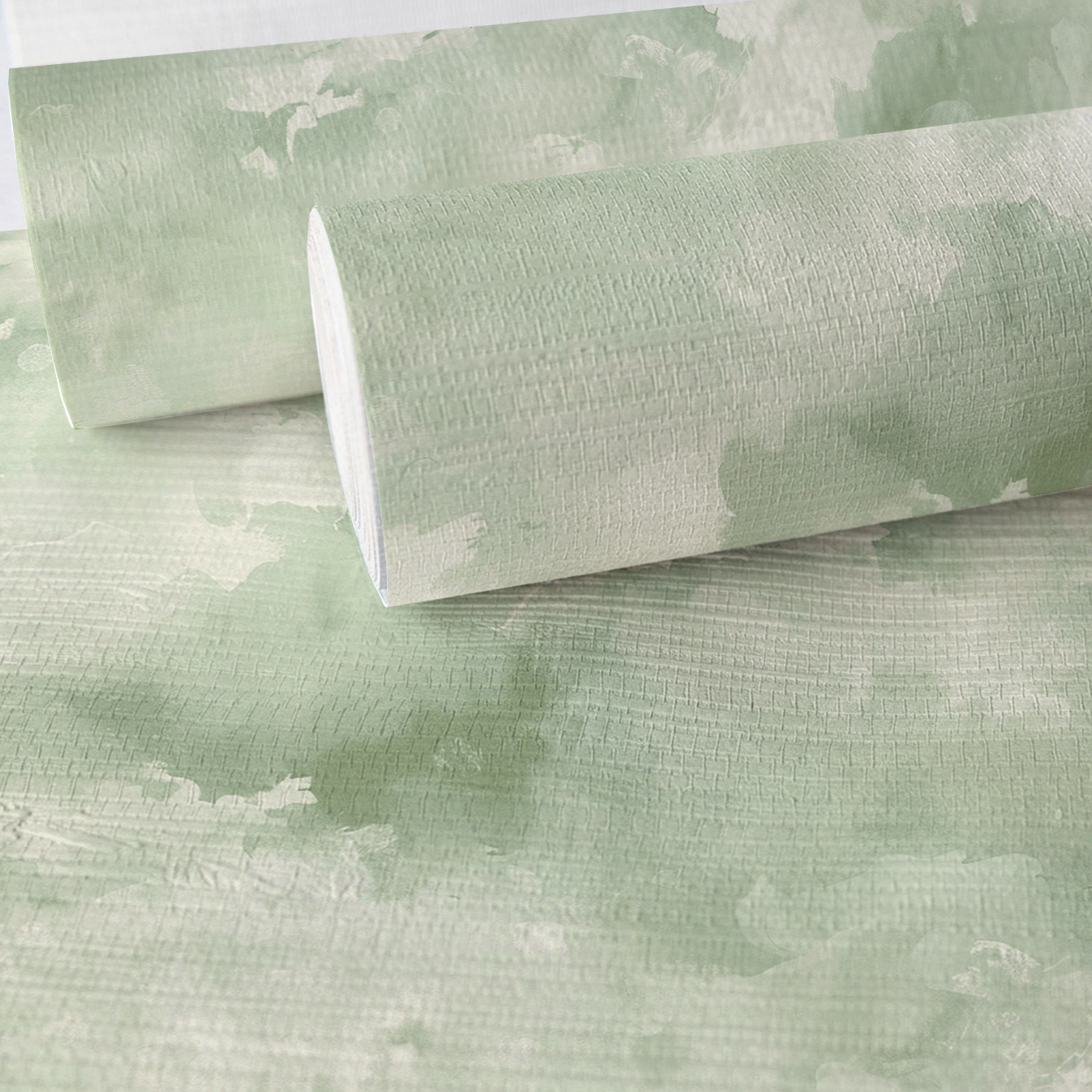 The Swallows Faux Grasscloth Wallpaper