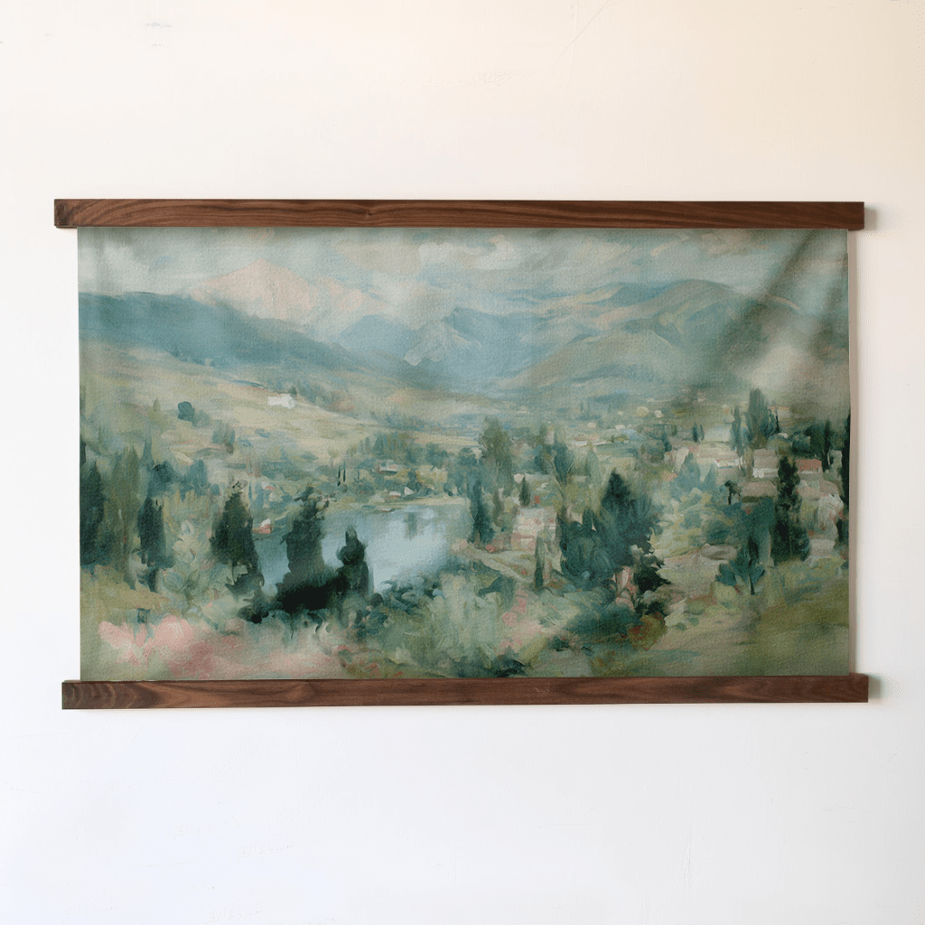 The Swiss Alps - Tapestry - Lemon Park