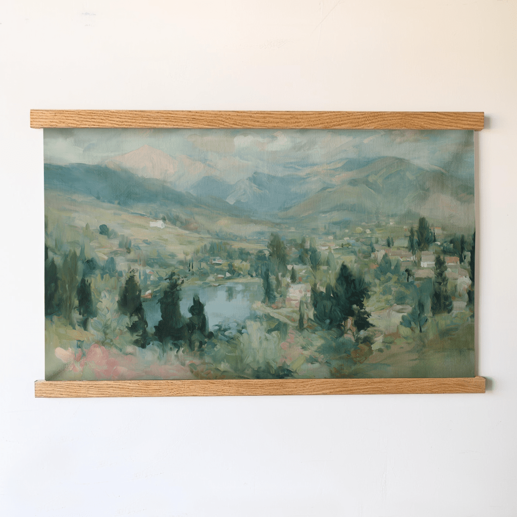 The Swiss Alps - Tapestry - Lemon Park