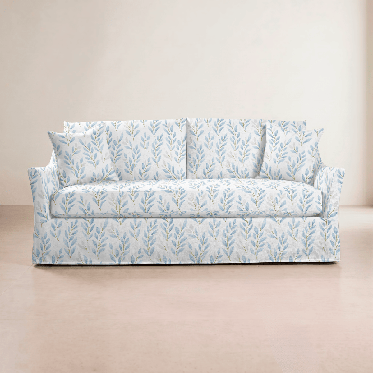 The Theodore Sofa in Atlantic Ferns - Lemon Park
