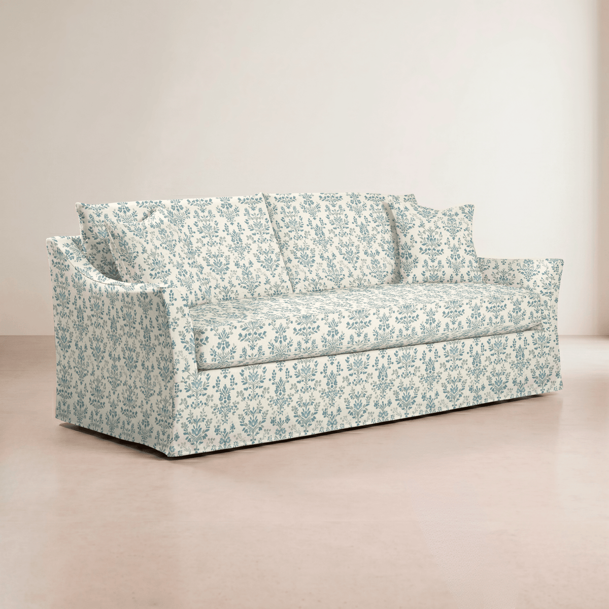 The Theodore Sofa in Eden - Lemon Park