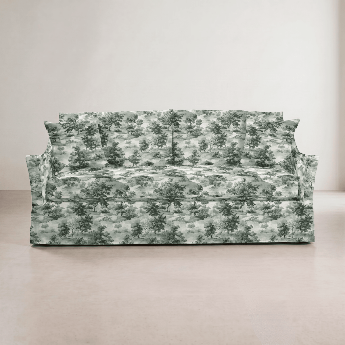 The Theodore Sofa in Fog & Found - Lemon Park