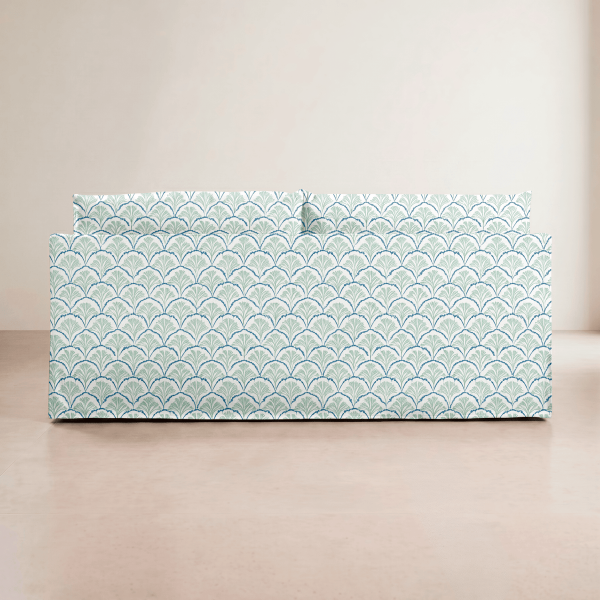 The Theodore Sofa in Hint Of Lime Sprouts - Lemon Park