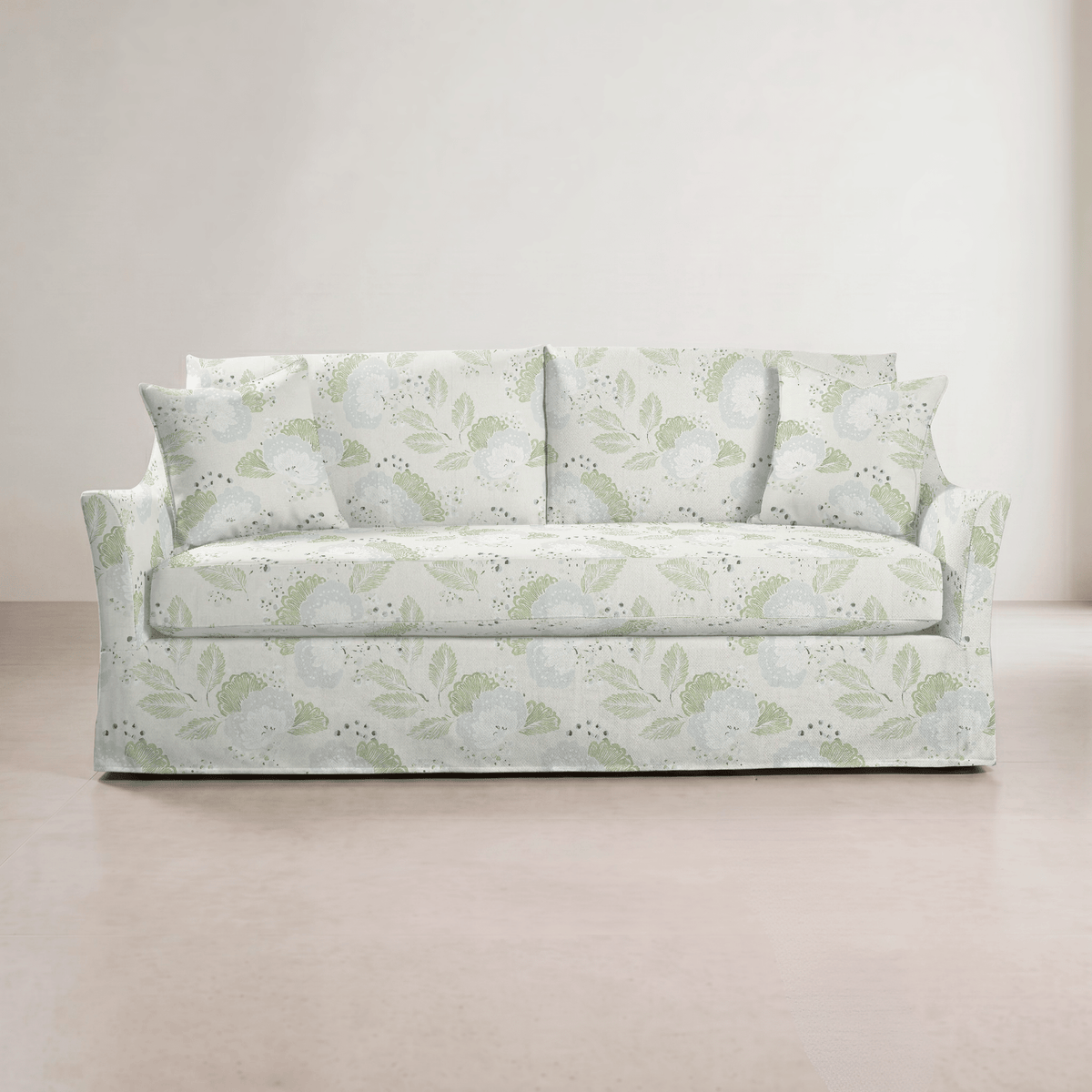 The Theodore Sofa in Mint to Be - Lemon Park
