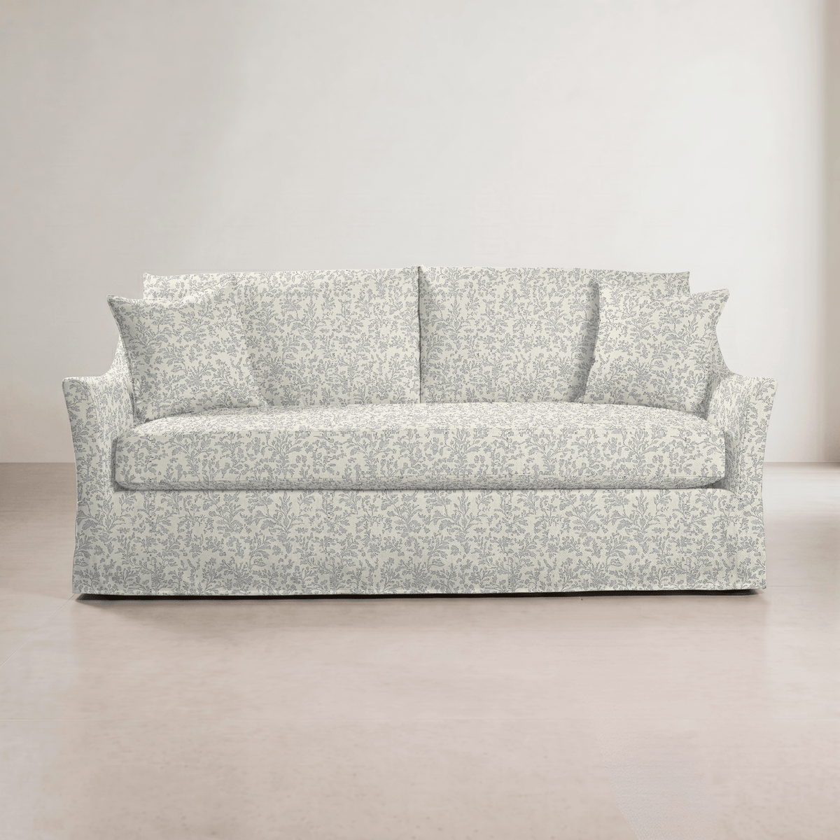The Theodore Sofa in Ruby Nell - Lemon Park