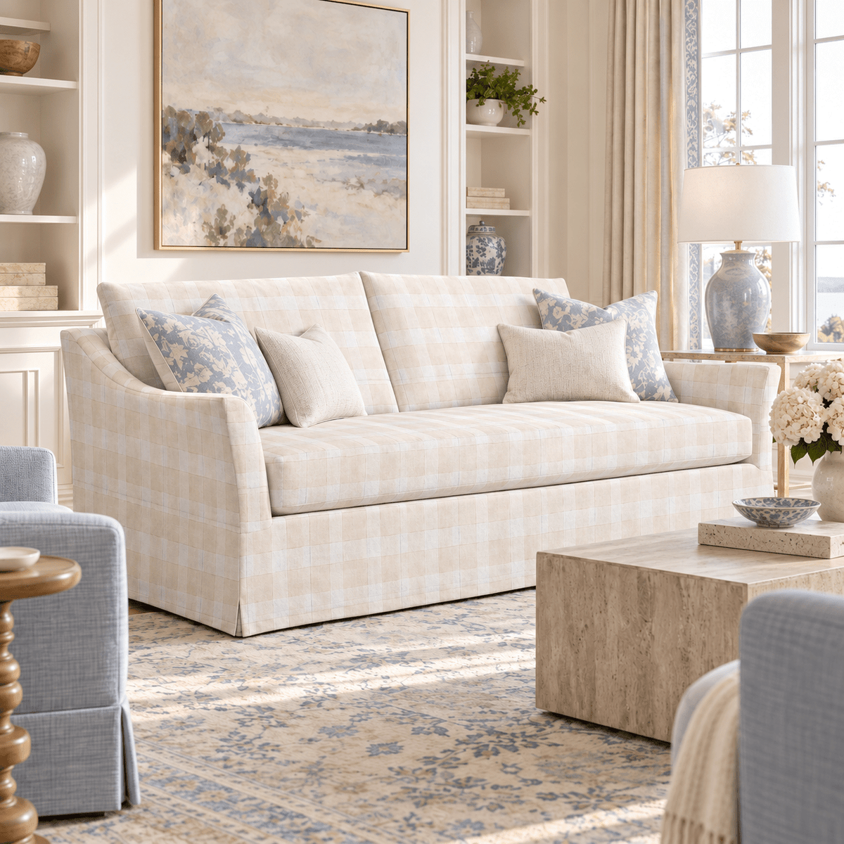 The Theodore Sofa in Sofie - Lemon Park