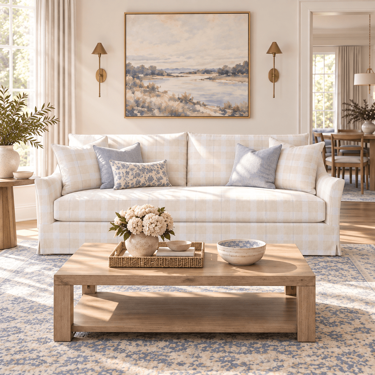 The Theodore Sofa in Sofie - Lemon Park