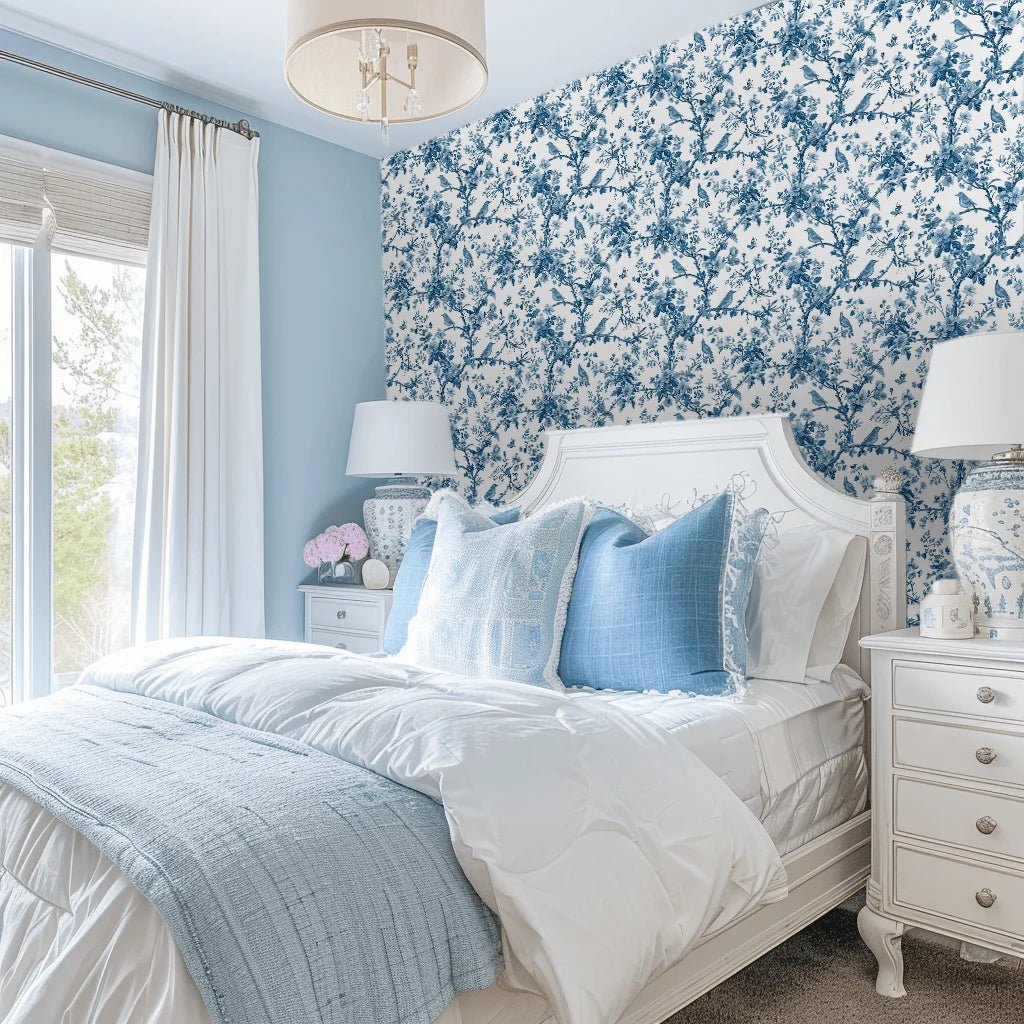 The Toile House Sample Kit - Lemon Park