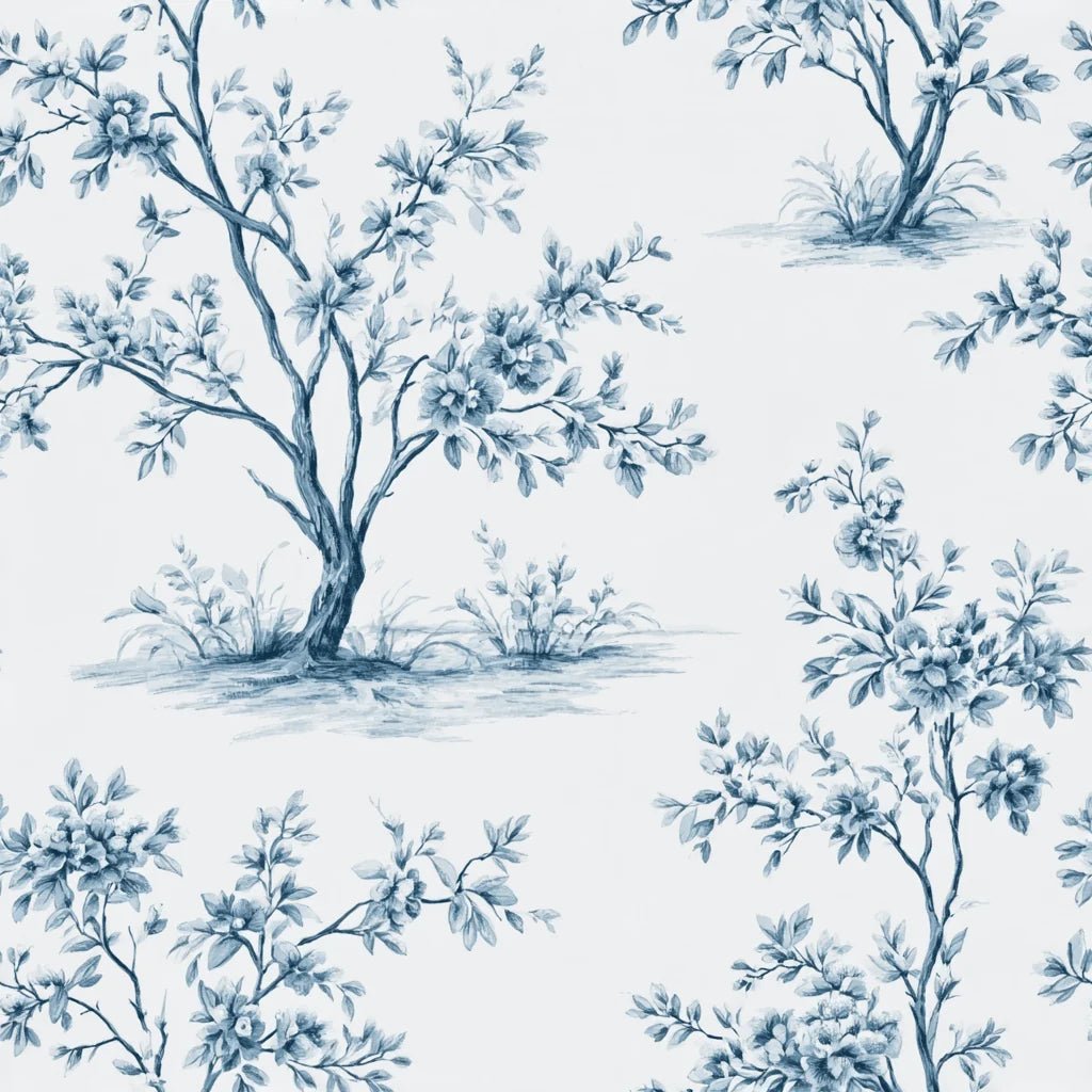 The Toile House Sample Kit - Lemon Park