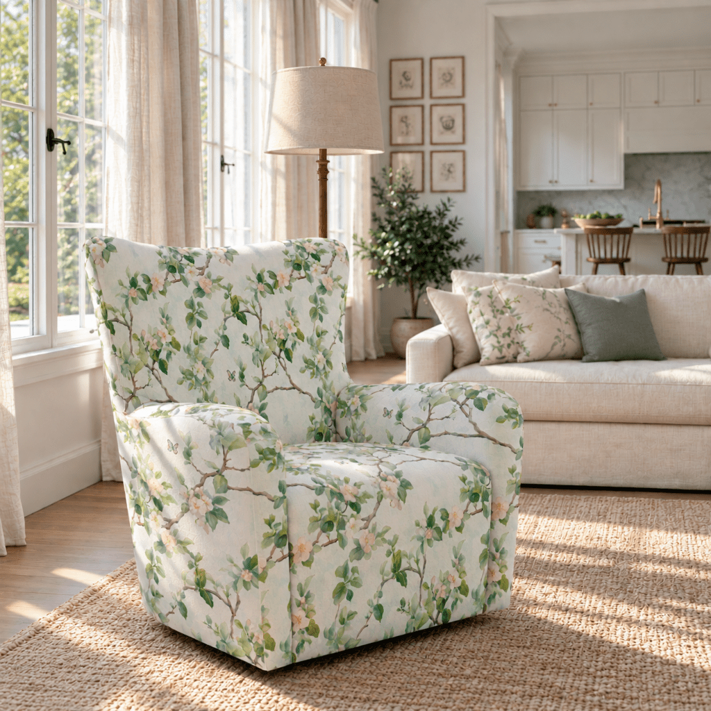 The Winston Chair in Ainsley - Lemon Park