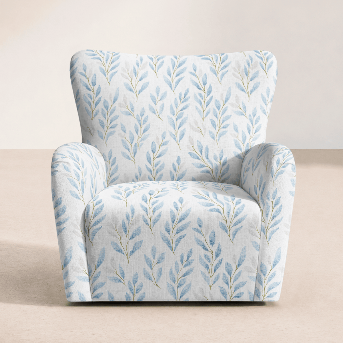 The Winston Chair in Atlantic Ferns - Lemon Park