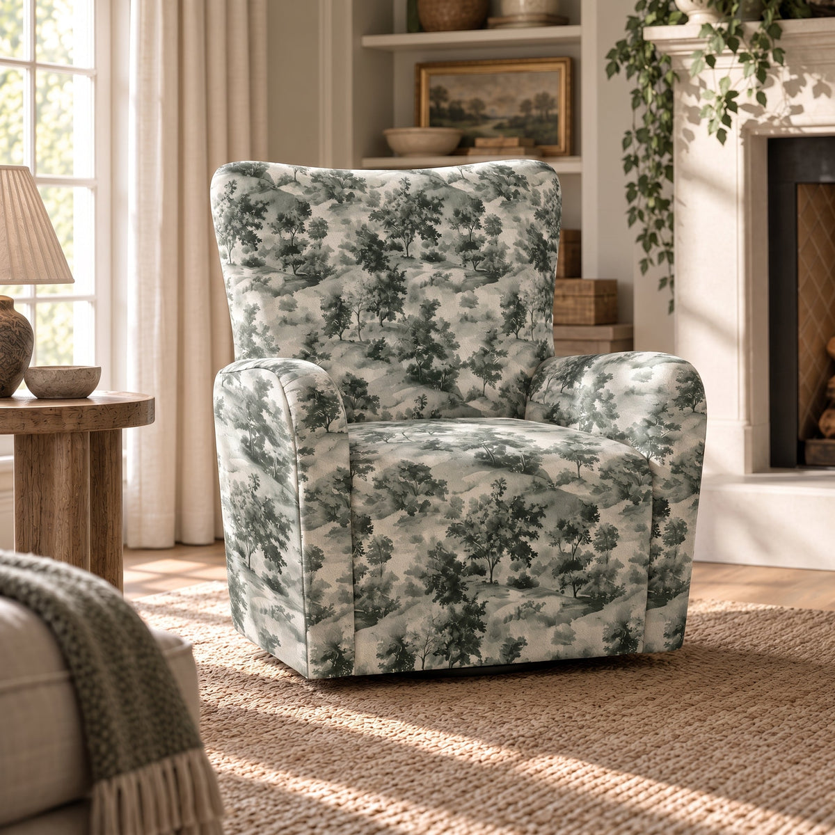 The Winston Chair in Fog & Found - Lemon Park