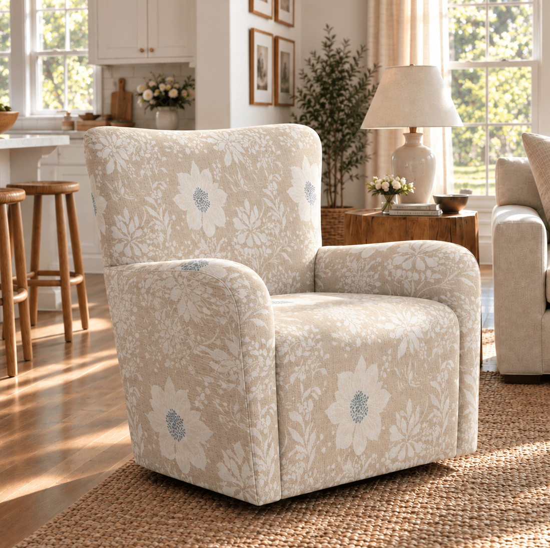 The Winston Chair in Jesse - Lemon Park