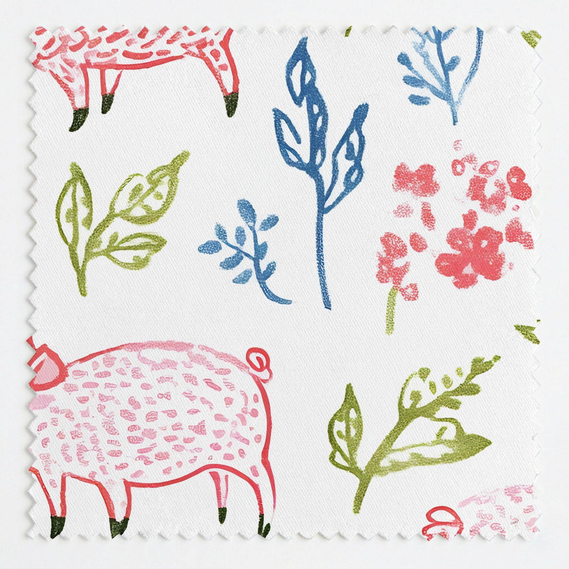 These Piggies - Fabric - Lemon Park