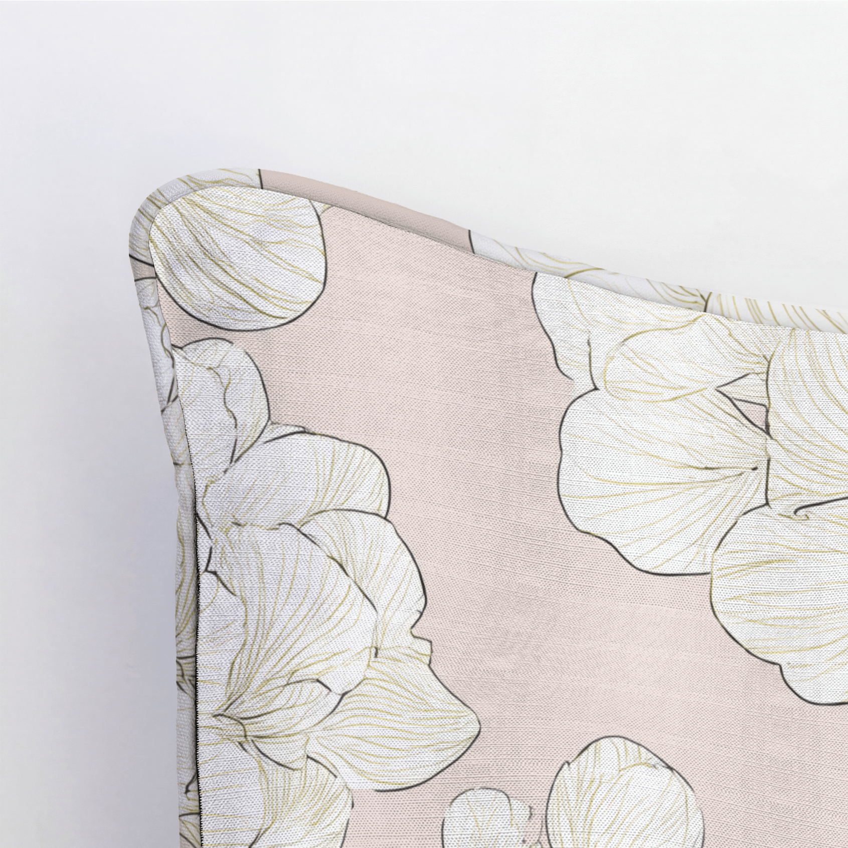 Think Pink Hydrangea Throw Pillow - Lemon Park