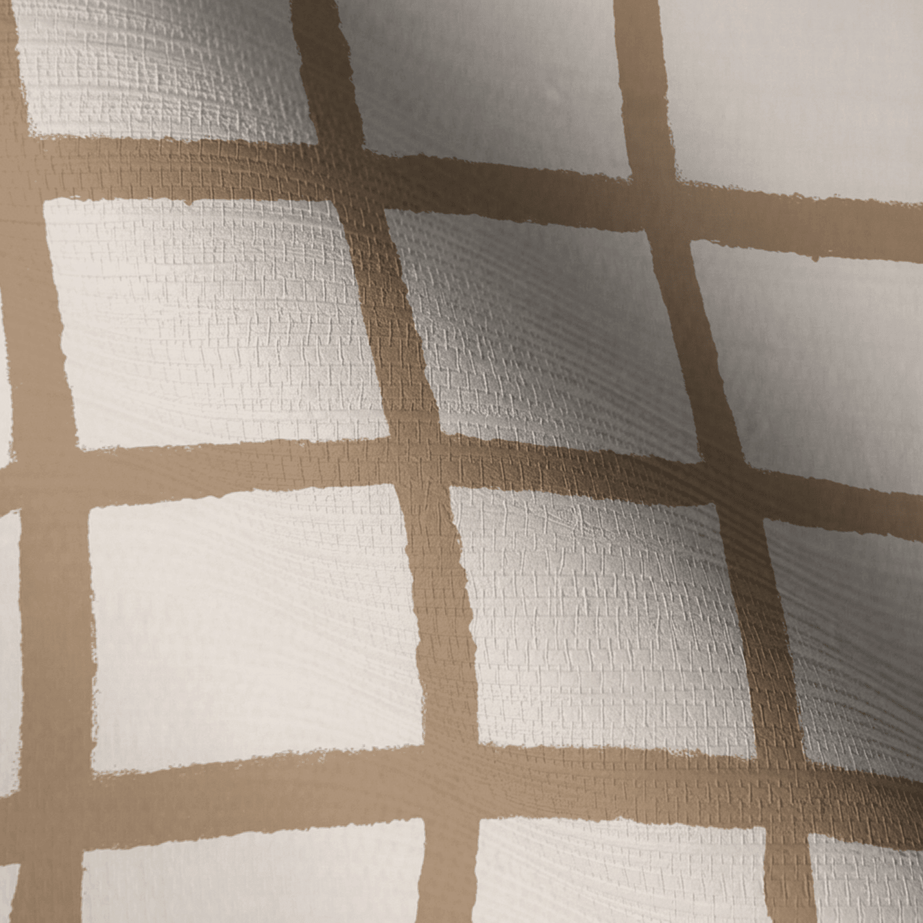 Thistle Check Faux Grasscloth Wallpaper - Lemon Park