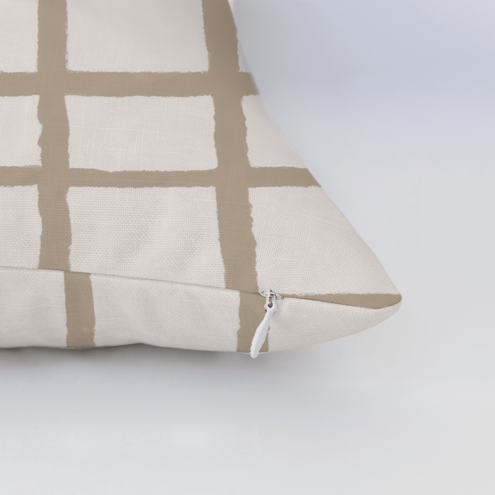 Thistle Check Throw Pillow - Lemon Park