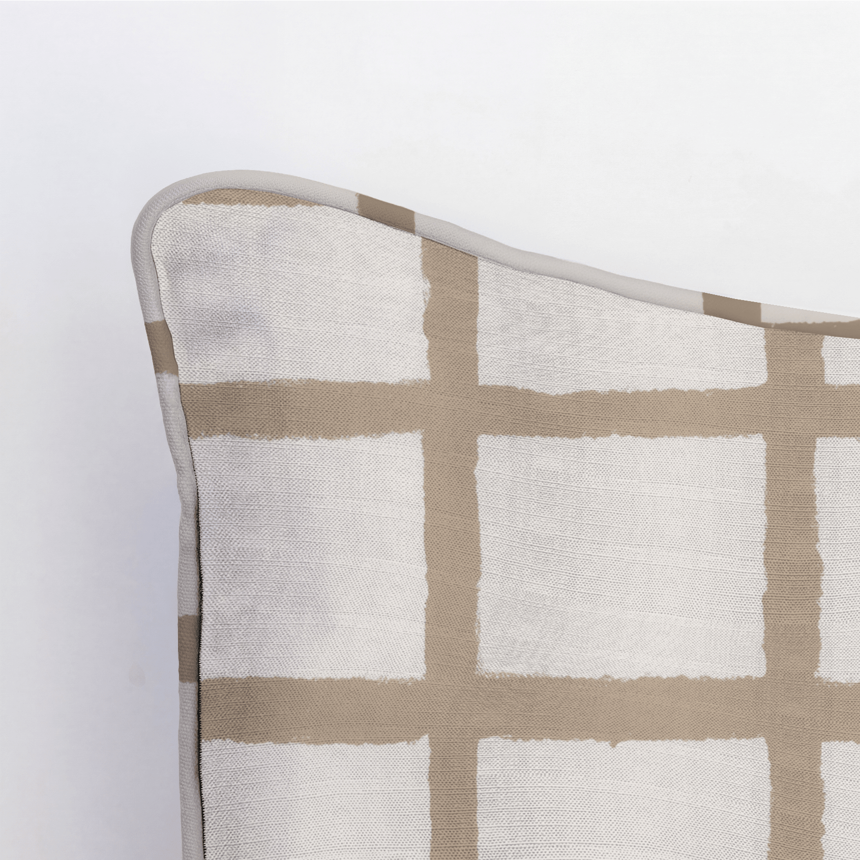 Thistle Check Throw Pillow - Lemon Park