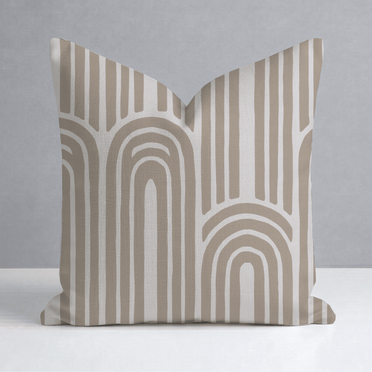 Thistle Hill Fawn Arches Throw Pillow - Lemon Park