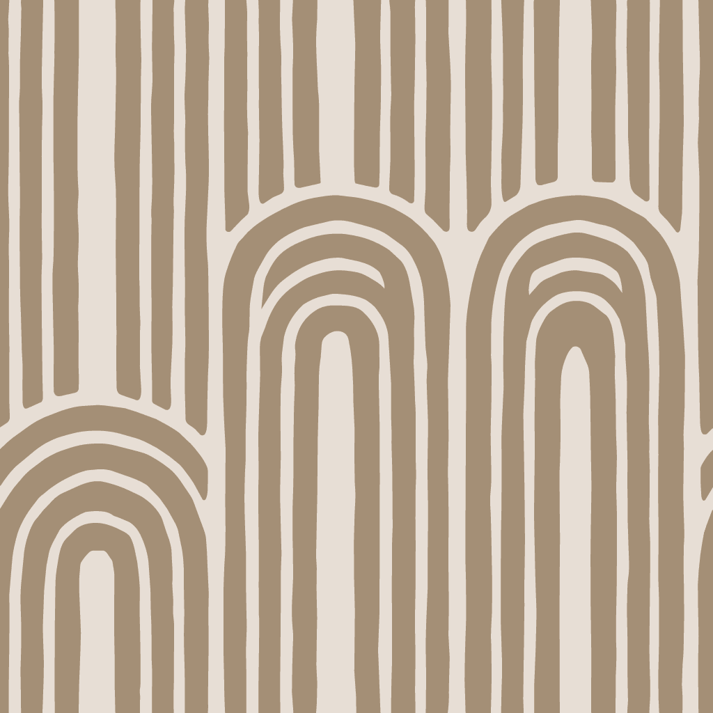 Thistle Hill Fawn Arches Wallpaper - Lemon Park