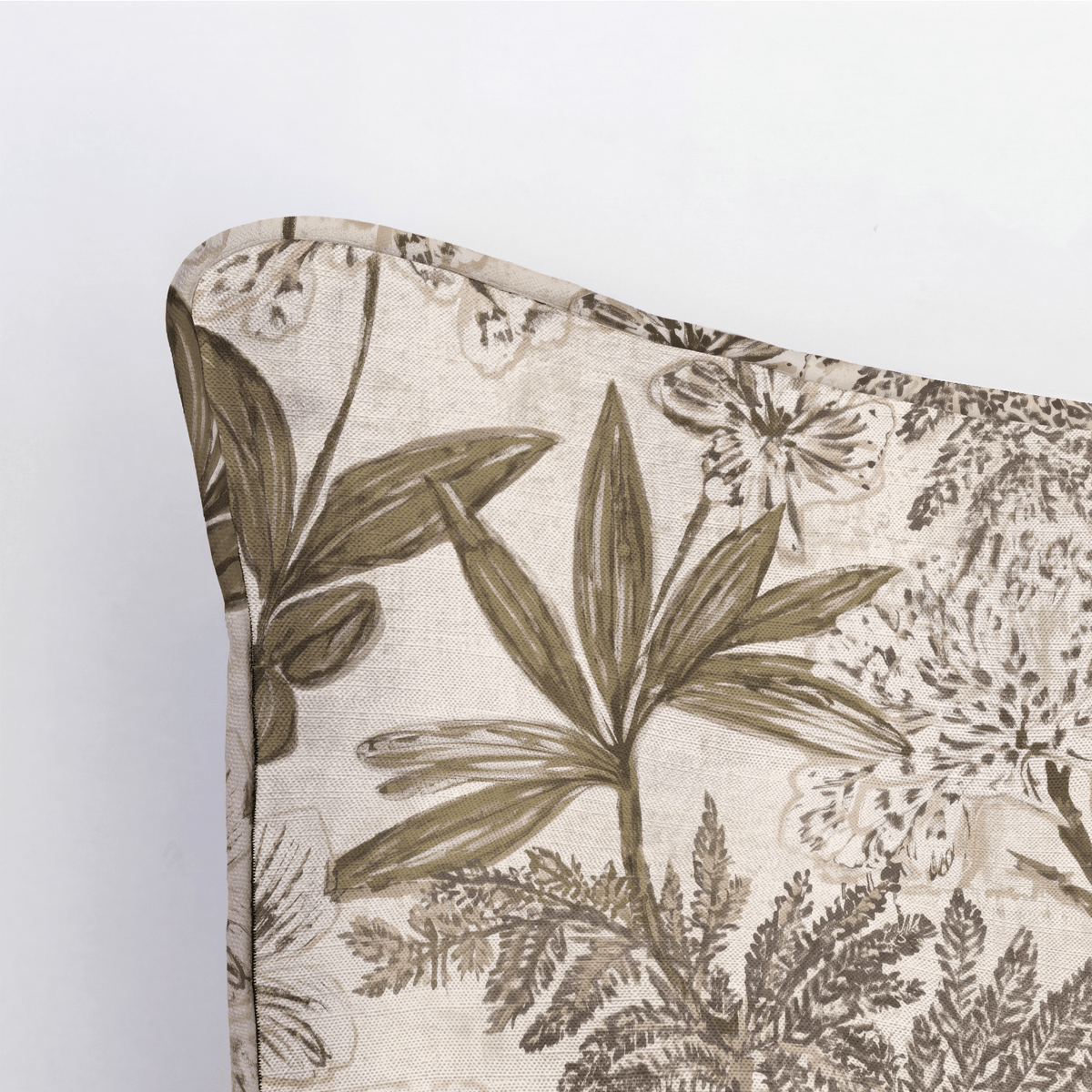 Thistle Hill Fernwood Throw Pillow - Lemon Park