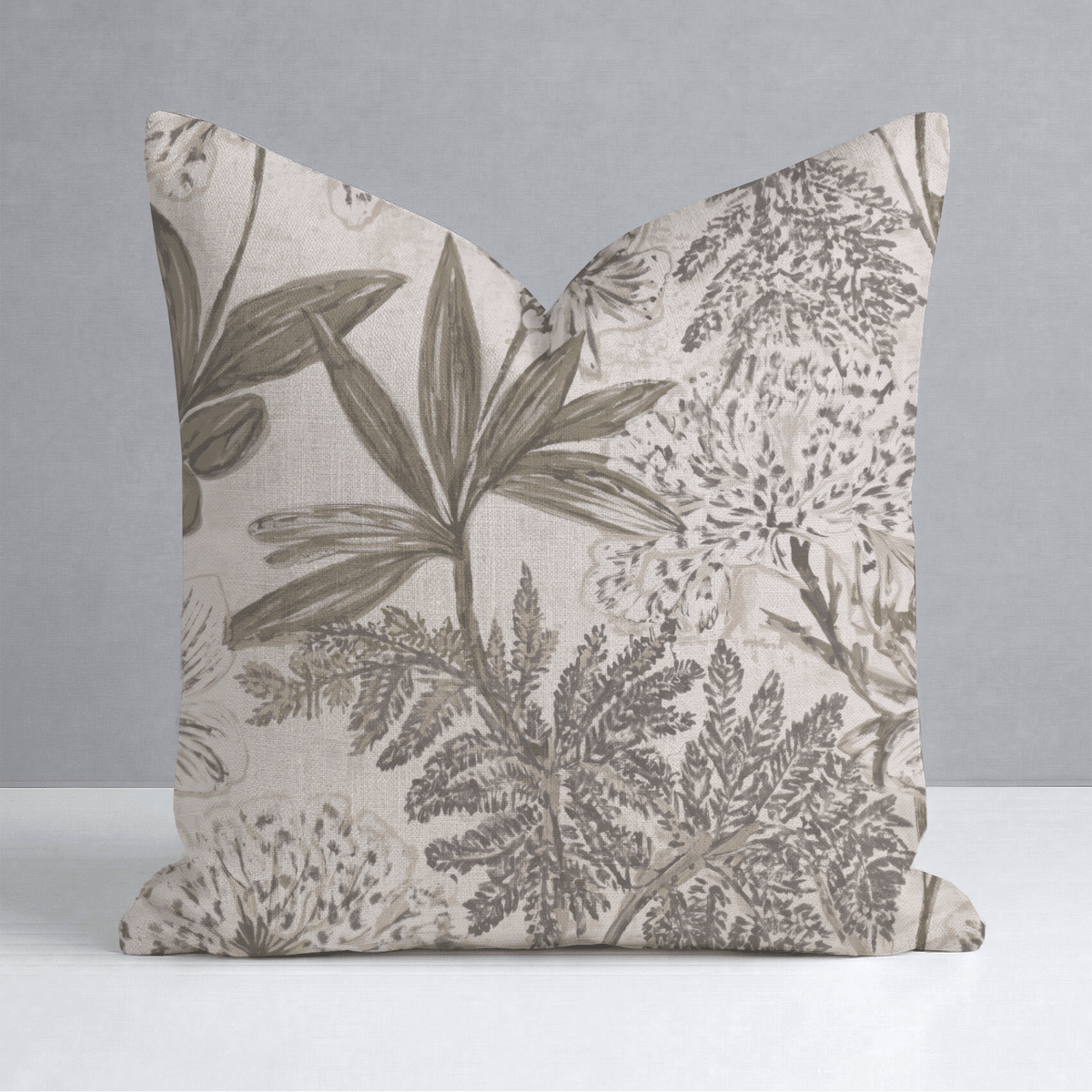 Thistle Hill Fernwood Throw Pillow - Lemon Park