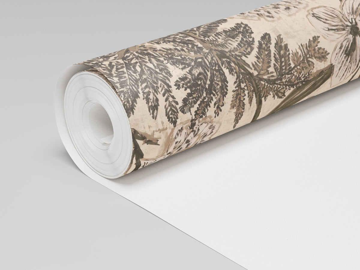 Thistle Hill Fernwood Wallpaper - Lemon Park