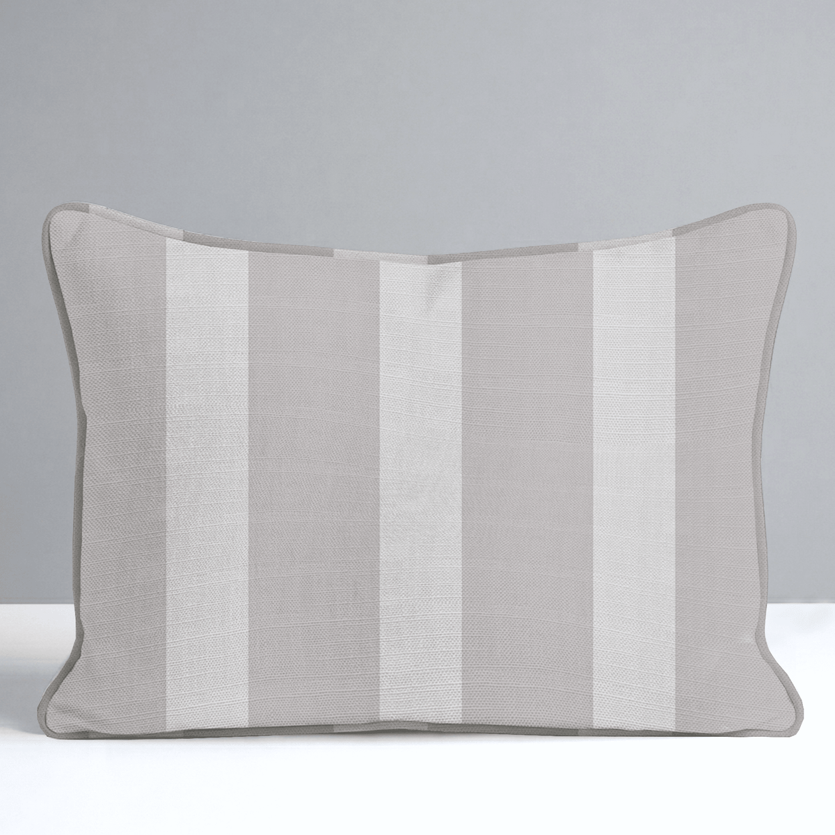 Thistle Hill Oat Stripe Throw Pillow - Lemon Park