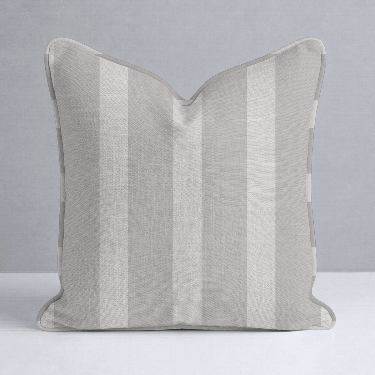 Thistle Hill Oat Stripe Throw Pillow - Lemon Park