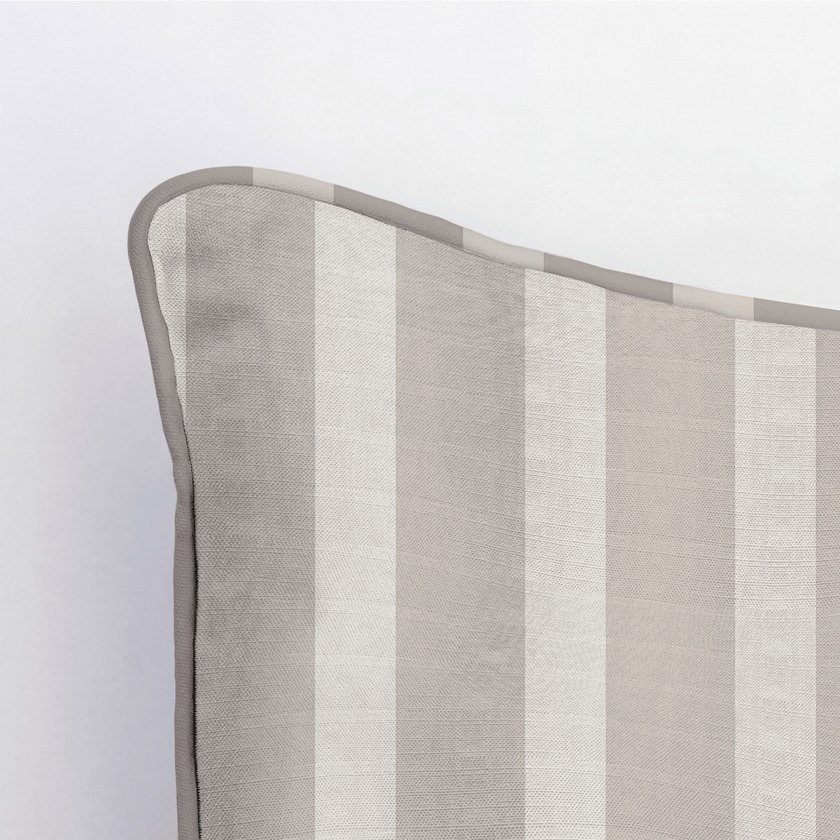 Thistle Hill Oat Stripe Throw Pillow - Lemon Park